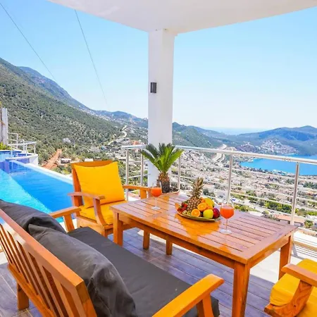 2 Bedroom Seaview With Private Pool Kalkan