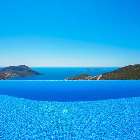 2 Bedroom Seaview With Private Pool * Kalkan